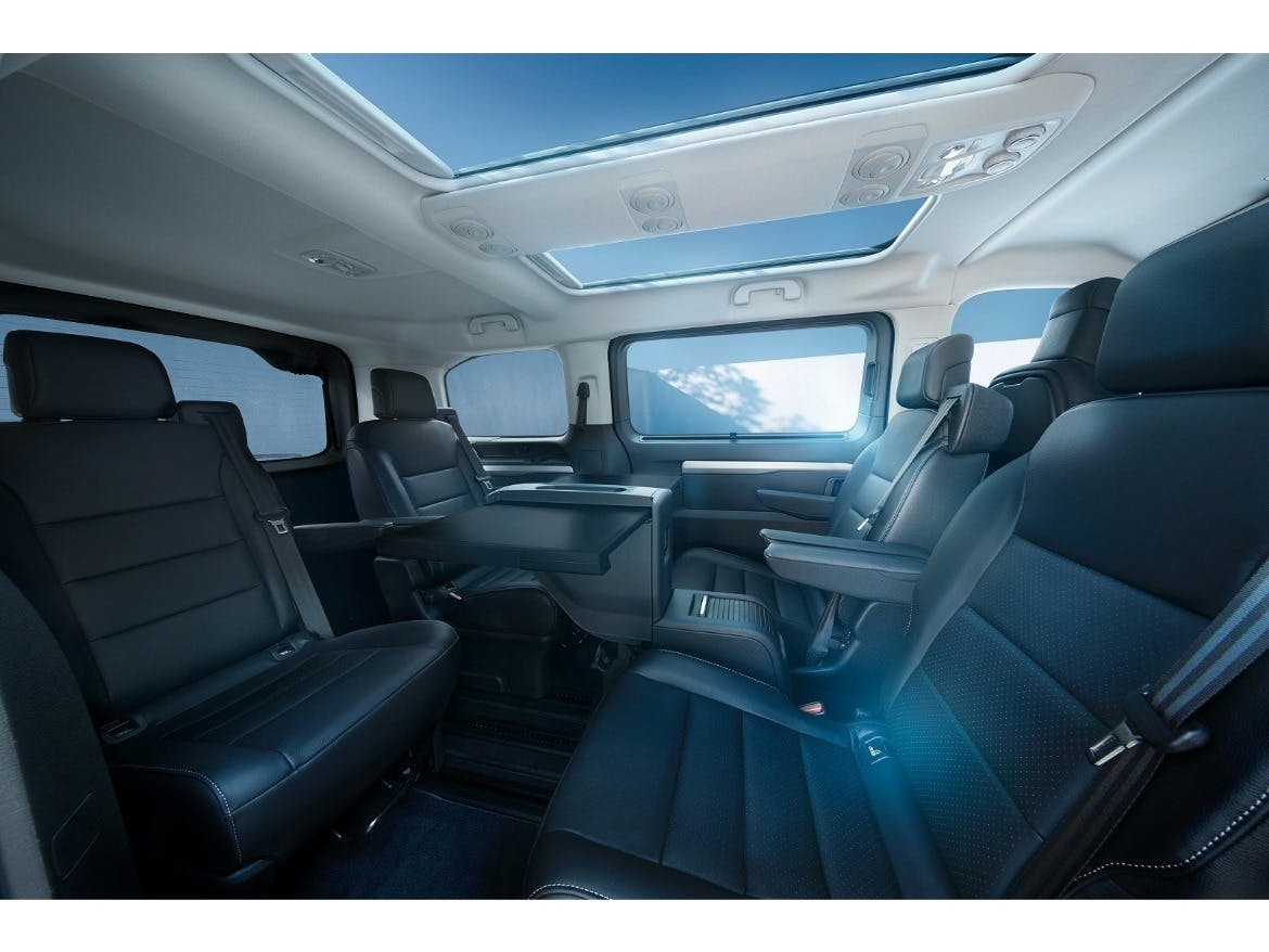 Vauxhall Vivaro-e Life Rear Seating Motability