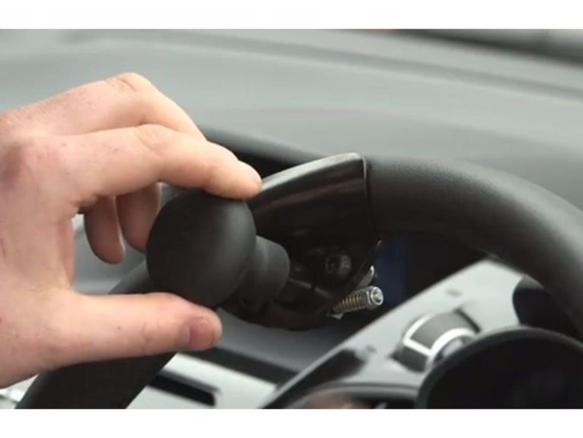 A Simple Steering Wheel Ball Can Give You More Control When Steering