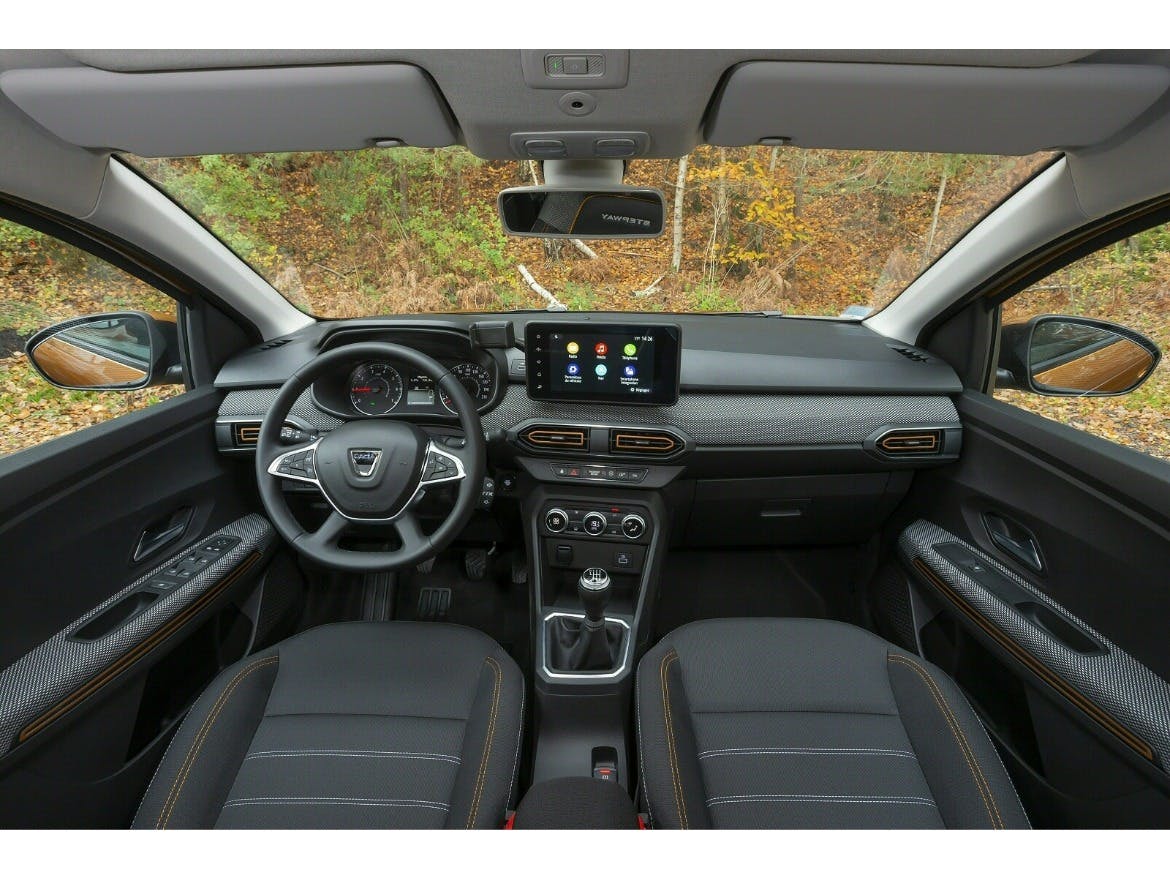 New Dacia Sandero Stepway Interior Motability