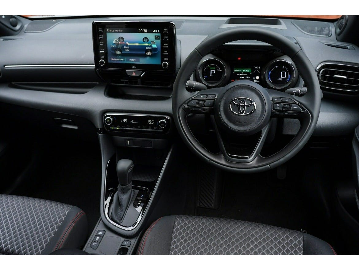 Toyota Yaris Dashboard Motability