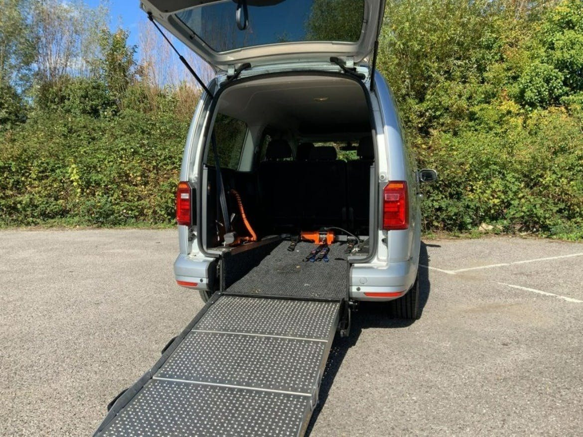 Volkswagen Caddy Life WAV Ramp Example