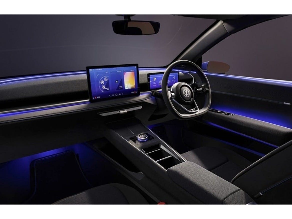 New Volkswagen ID.2all Concept Car Interior