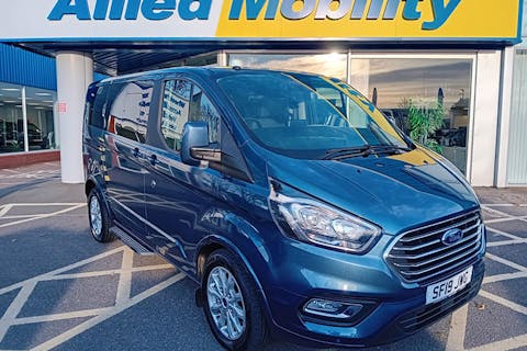 Blue Ford Tourneo Custom Independence RS 2019