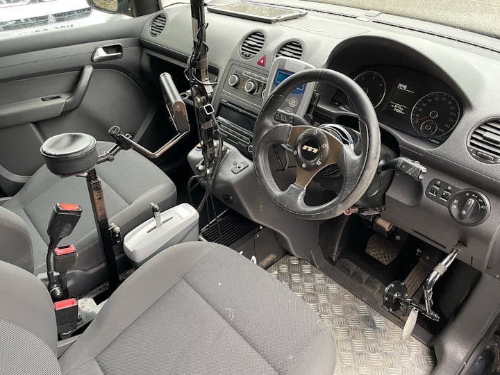 Black Volkswagen Caddy C20 Life TDi 2012