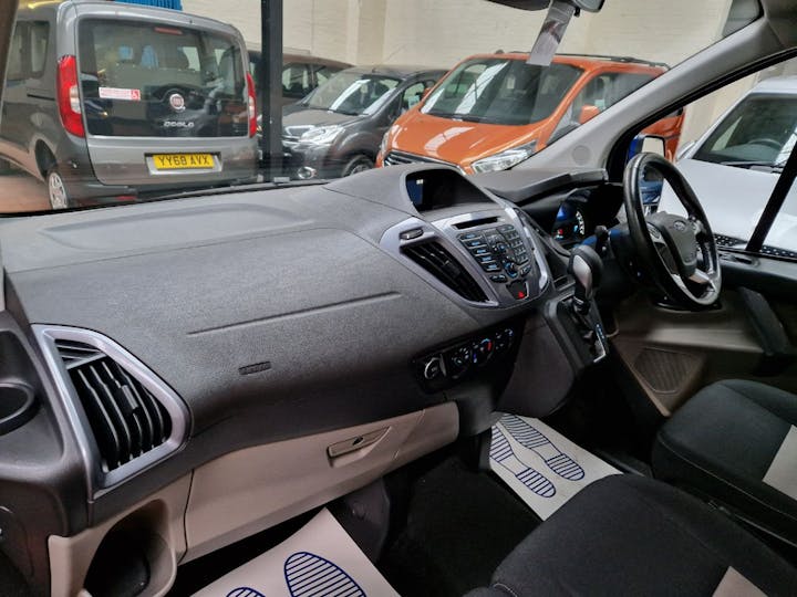 Blue Ford Tourneo Custom 310 Titanium TDCi 2018