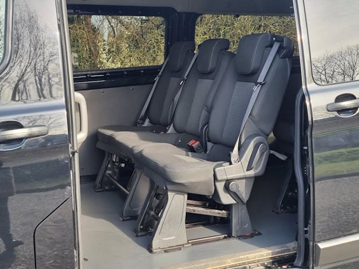 Black Ford Transit Custom 320 Trend Ecoblue Kombi 2019