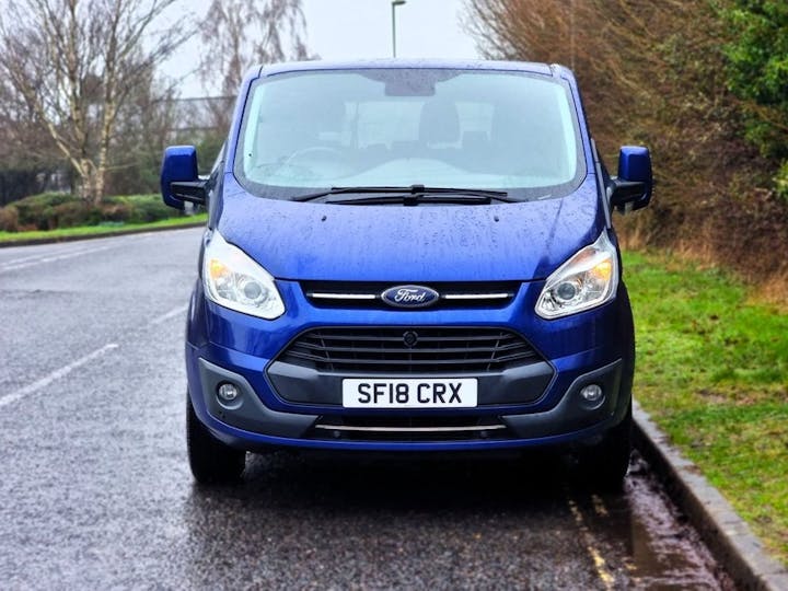 Blue Ford Tourneo Custom Independence RS 2018