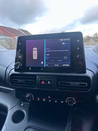 Silver Peugeot Rifter Bluehdi S/S Allure 2020
