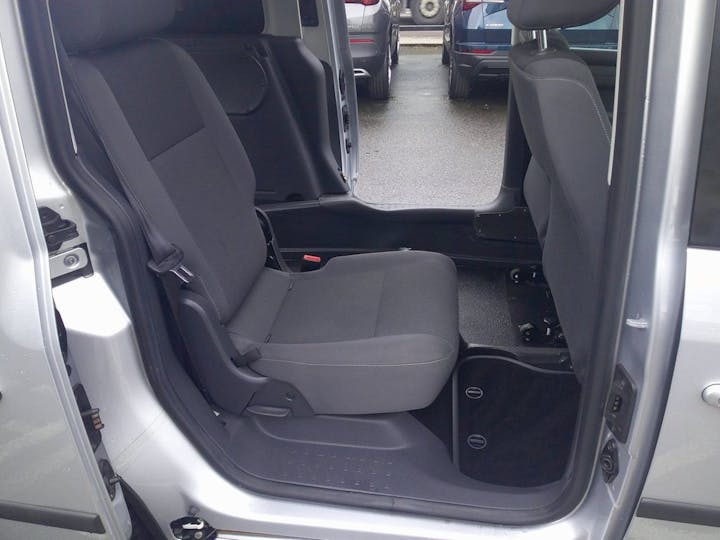 Silver Volkswagen Caddy C20 Life TDi 2014