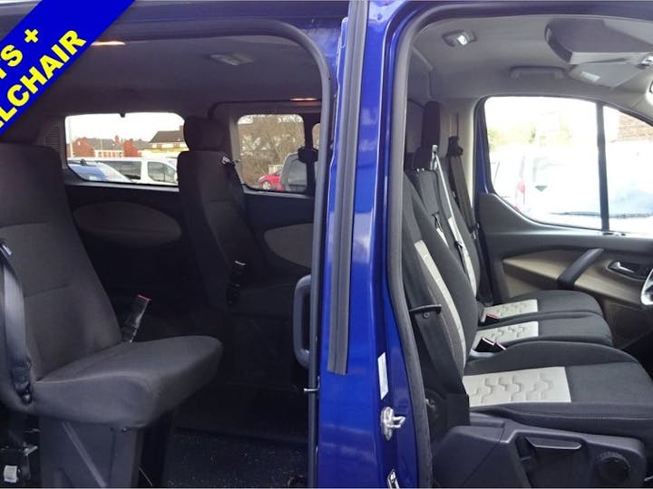Blue Ford Transit Custom Independence RS 2018