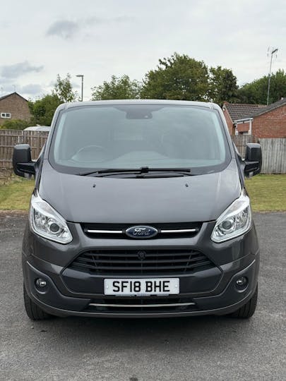 Grey Ford Tourneo Custom 310 Titanium TDCi 2018