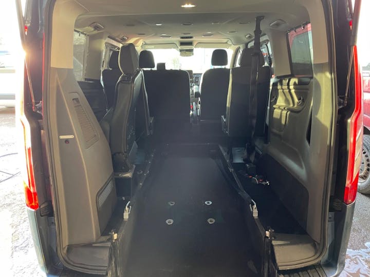 Blue Ford Tourneo Custom 310 Titanium L1 2019
