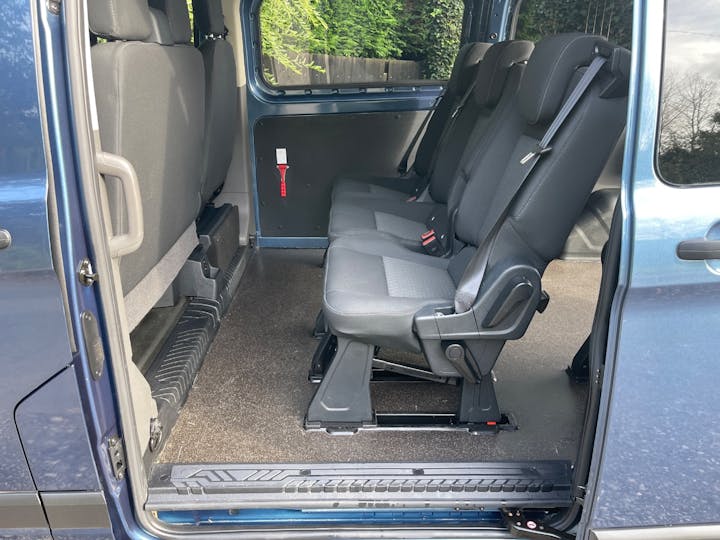 Blue Ford Transit Custom 320 Trend Ecoblue 2019