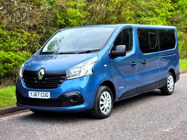 Blue Renault Trafic Ll29 Business Plus Dci 2018