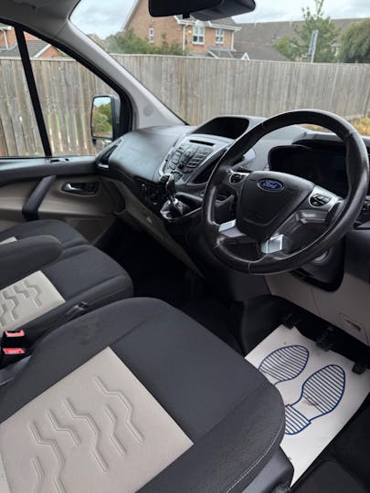 Grey Ford Tourneo Custom 310 Titanium TDCi 2018